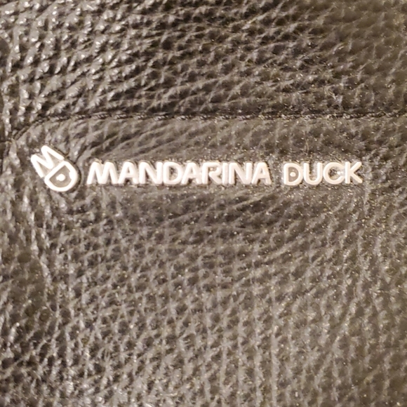 Mandarina Duck 🇮🇹 designer leather briefcase - Picture 2 of 7